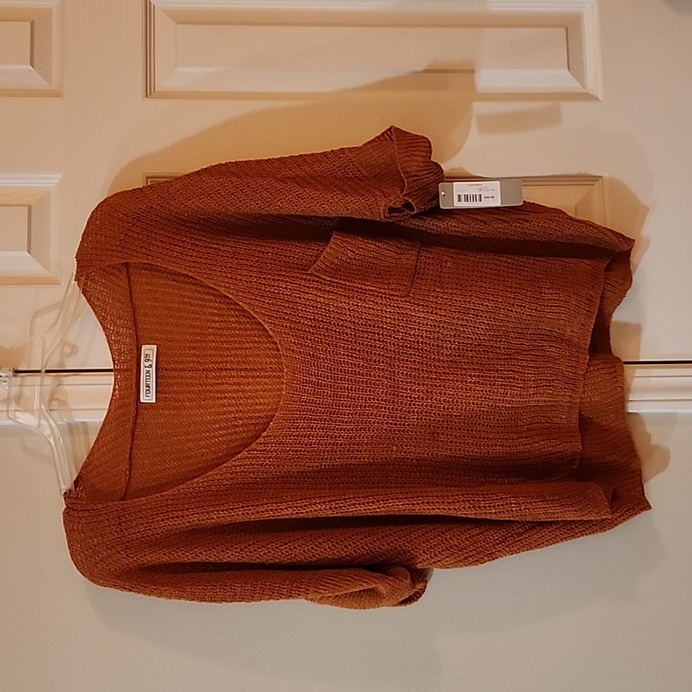 Rust/Orange Sweater